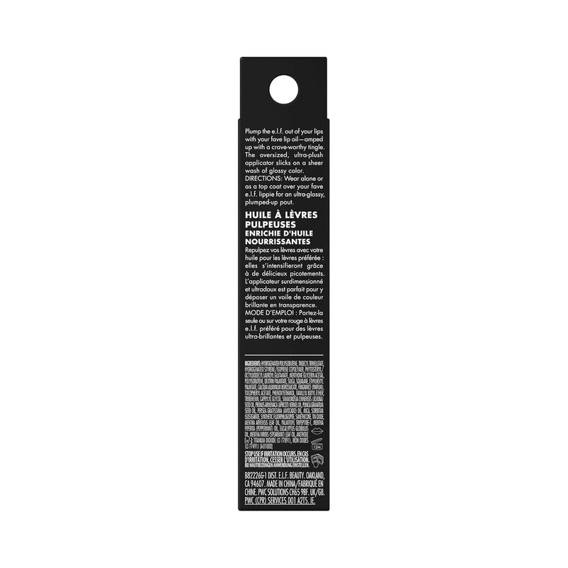 e.l.f. Glow Reviver Plumping Lip Oil - Tinted Lip Plumper for High-Shine, Plump Finish | Vegan & Cruelty-Free, Apricot Feelings