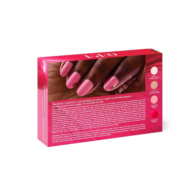 OPI Nail Lacquer | Chip Resistant Nail Polish in Crème, Shimmer & Glitter | Fast Drying Formula | New OPIcons Collection