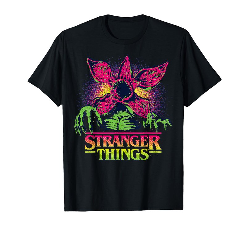 Stranger Things Season 5 Retro Video Game Demogorgon T-Shirt