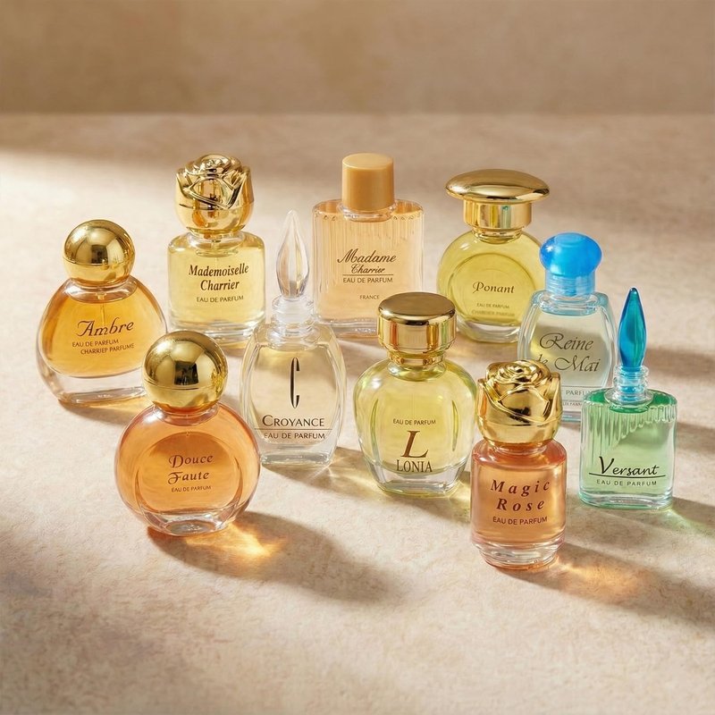 Charrier Parfums 10 Eaux de Parfum Luxurious Gift Box - Made in Provence, France - 57.8 ml