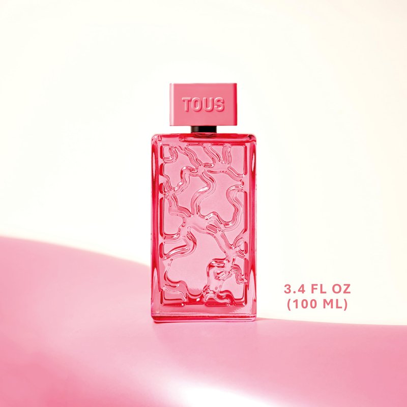 TOUS Kaos Eau de Parfum for Women, Floral, Fruity and Woody Fragance with Notes of Lemon, Bergamot and Pear for Everyday Wear, 3.4 Fl Oz