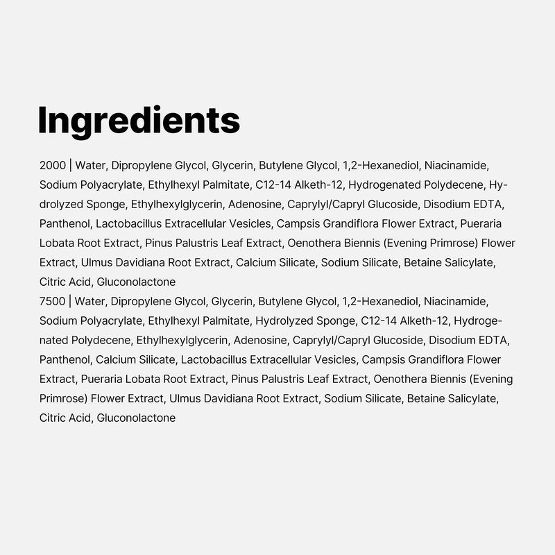 medicube Exosome Shot Zero 7,500 PPM Spicule Facial Serum | Liquid Skin Booster Serum | Exosome, AHA+BHA+PHA | Pore Care, Dead Skin Cells, Skin Texture | Korean Skincare, 1.01 fl.oz