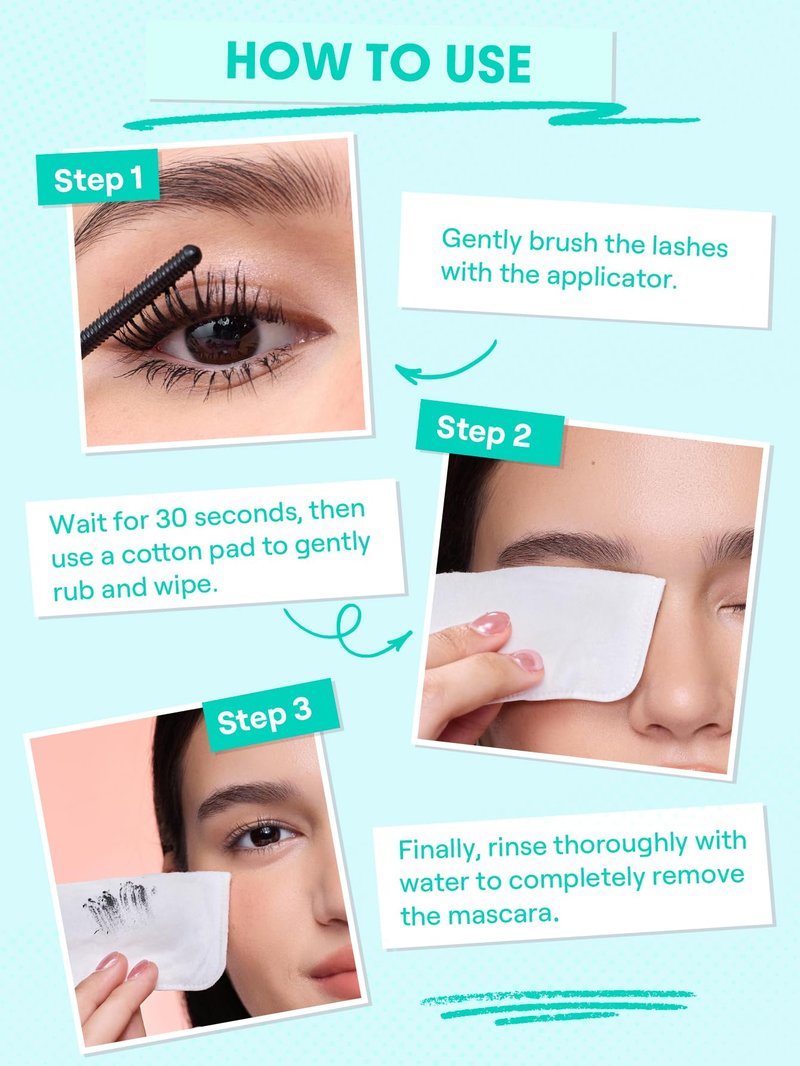 SHEGLAM Lashlighter EZ Remove Lash Treatment Gentle Mascara Remover for Waterproof Mascara