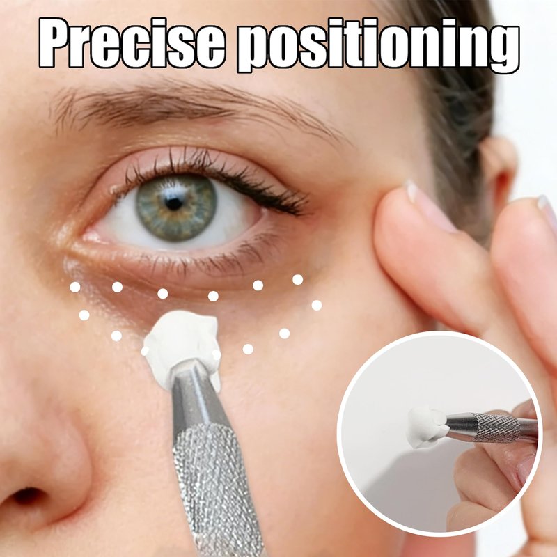 Disposable Concealer Brush - 200pcs Makeup Sponge with Grabbing Pen Brushes Under Eye for Concealing Blending and Smoothing with Liquid,Cream and Powder Cosmetic