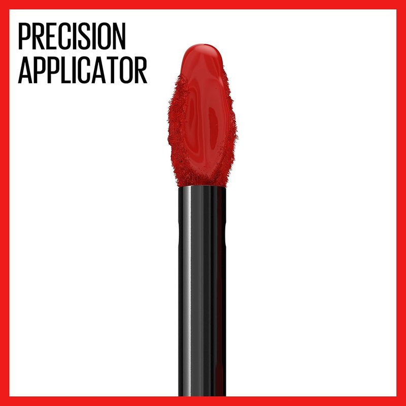 Maybelline Super Stay Matte Ink Liquid Lipstick - Long Lasting High Impact Color | 16H Wear, Ruby Red & Cardinal Red