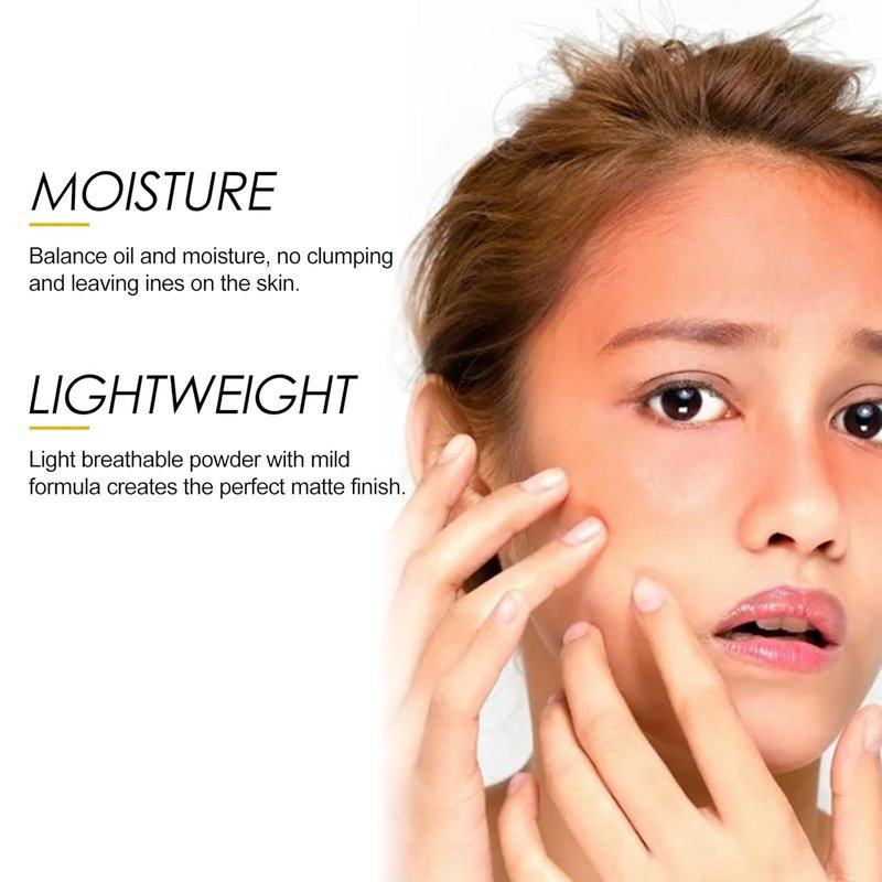 Regine Switzerland SPF 50 Powder Sunscreen - Lightweight Brush for Face & Scalp, All Skin Types (1 PCS)