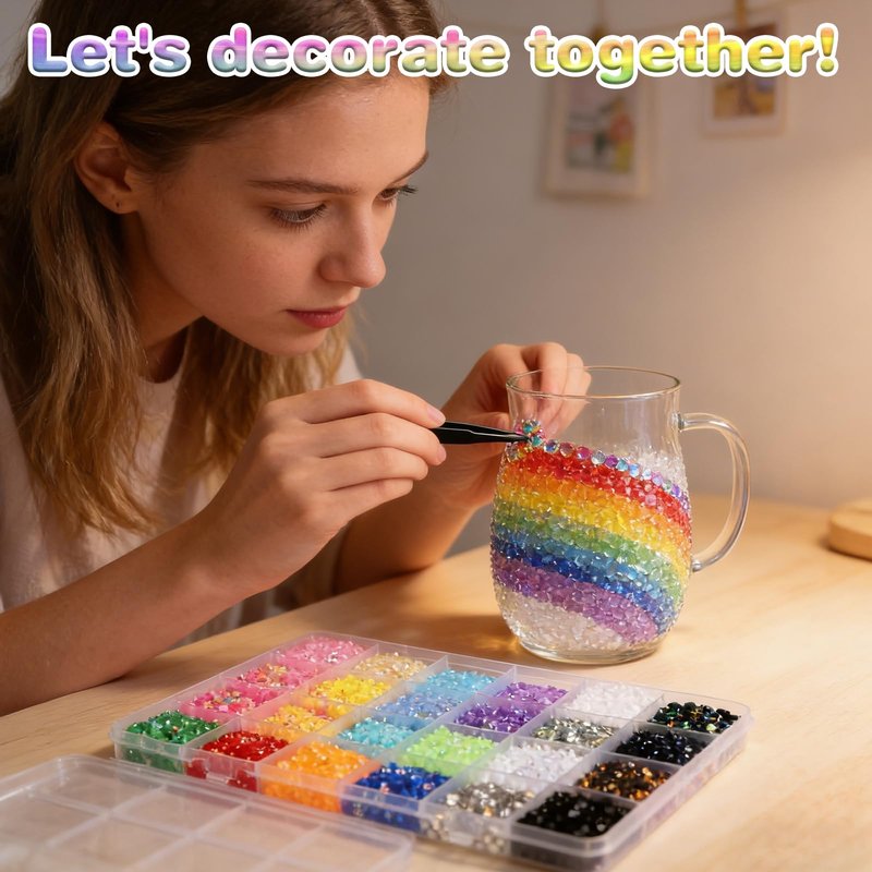 New Resin Jelly Rhinestones for Bedazzling Kit, 30,000pcs 28 Colors 3mm Multicolor Flatback Gems with B7000 Jewelry Glue 3pcs, Bedazzler Kit for Nail Art, Shoes, Clothing,Books, Crafts, Diamond Art