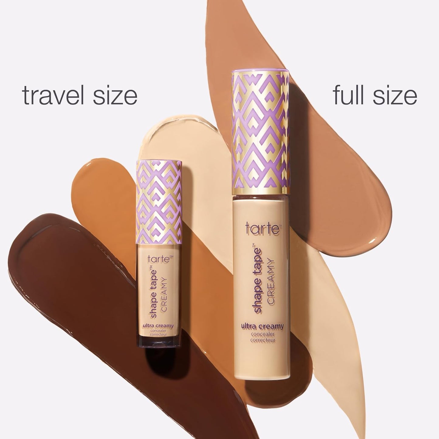 Tarte Shape Tape Concealer - Full Coverage Hydrating Makeup with Eye Cream | 24HR Matte Finish for Redness & Fine Lines