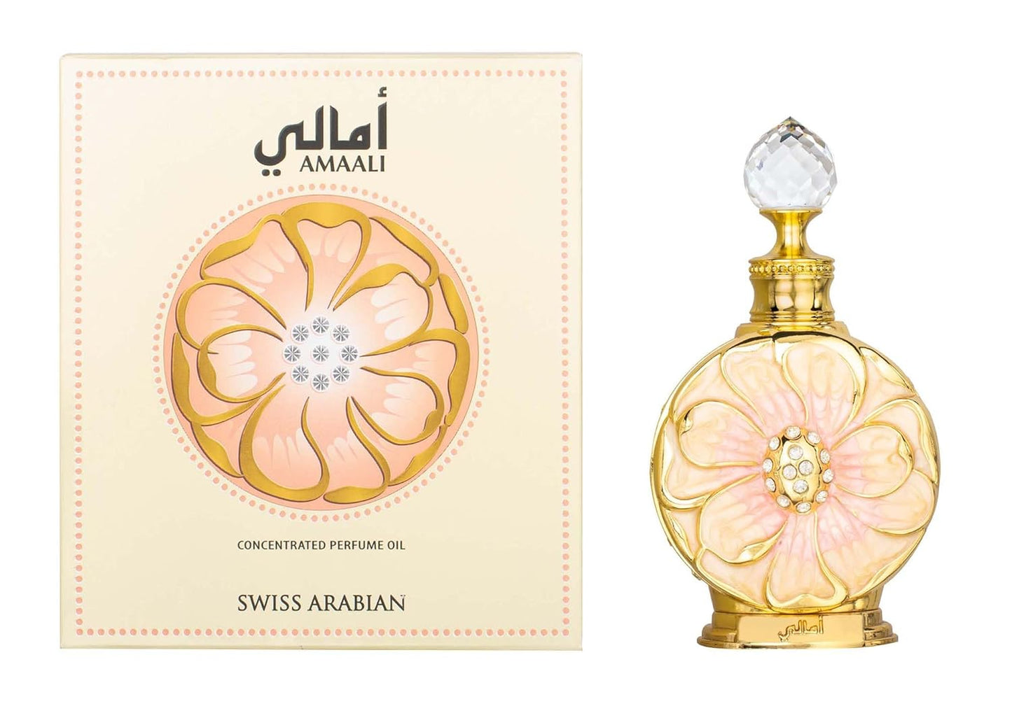 Swiss Arabian Amaali | Luxury Personal Perfume Oil - Long-Lasting Seductive Fragrance - 0.5 Oz