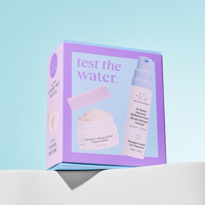 Drunk Elephant Hydrate and Nourish Skincare Kit - Travel Size | Clean, Cruelty-Free, Dermatologist-Tested