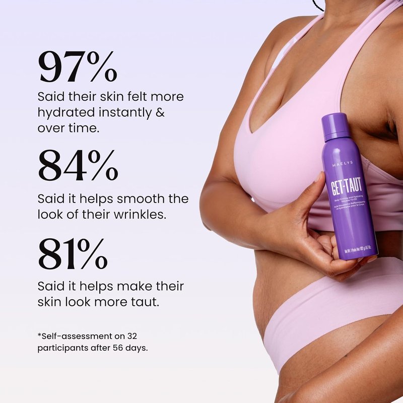 MAËLYS Hydrating Mousse-to-Oil Body Oil | Nourishing Glaucine & Sacha Inchi Formula for Dry Skin (6.7 oz)