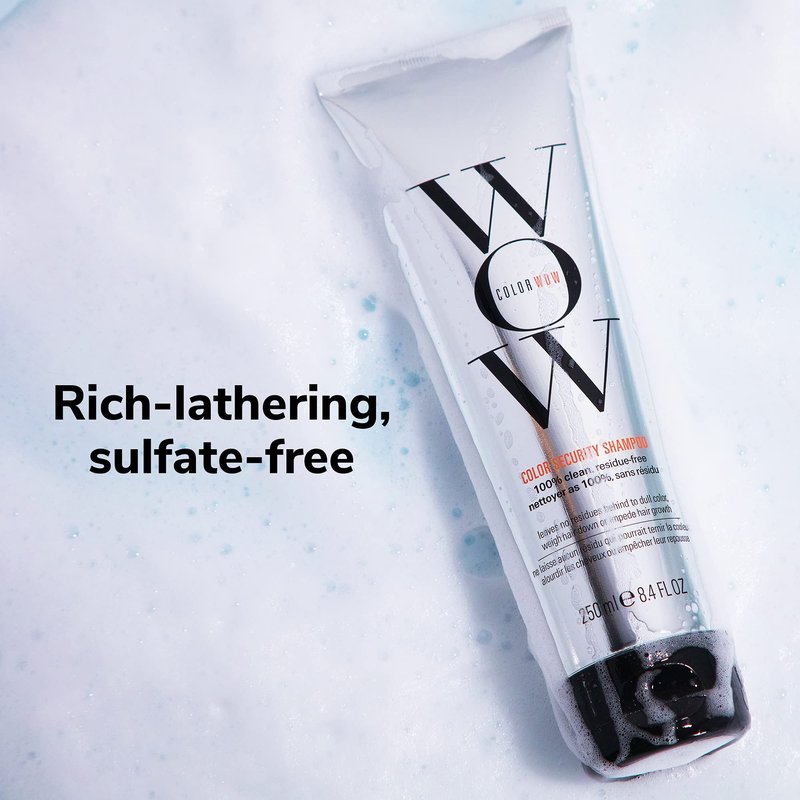 COLOR WOW Ultimate Frizz-Free Bundle - Award winning DREAM COAT and COLOR SECURITY SHAMPOO duo for long lasting frizz-free, shiny, glassy hair. Humidity-proof strands and built-in heat protection.