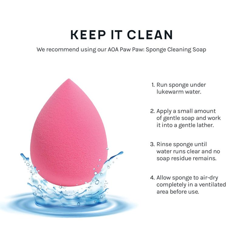 Makeup Sponge Set - Latex-Free High-Definition Blenders for Powder, Cream & Liquid | Set of 6 Super Soft Beauty Tools