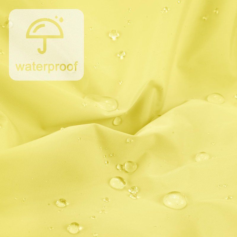 Reusable Shower Cap for Women, Large Waterproof Shower Bonnet Washable Elastic Band Bath Accessories Hair Hat for Long Hair, Braids(Bright Yellow)