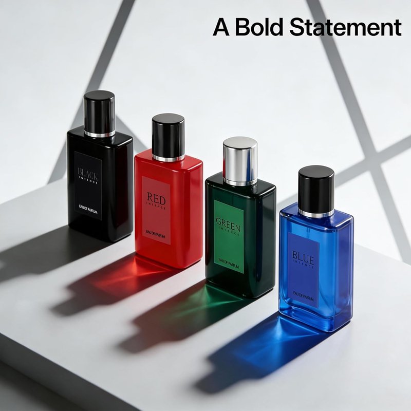 Men's Cologne Travel Set - 4 x 25ml Premium Scent Variety Pack | Perfect Gift for Him