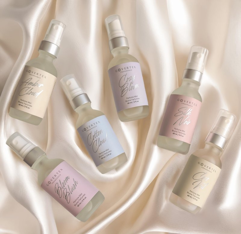 Govertex Cozy Bloom Hair & Body Perfume Mist - Lilac, Jasmine, Amber & Vanilla Perfume | 60ml | Signature Women Fragrance - Long Lasting Hair and Body Mist