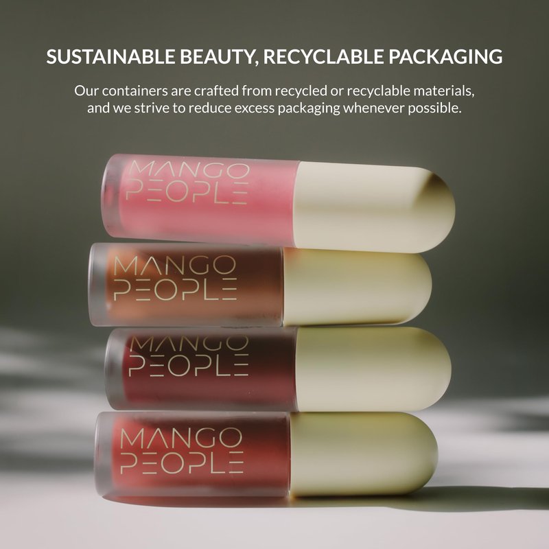 Mango People Hydrating Glossy Fruit Lip Stain, 2-in-1 Gloss to Long Lasting Stain, Tint & Oil Stain, Lightweight Lip Makeup with High-Shine Finish for Soft, Smooth and Nourished Lips, Pink Bangle