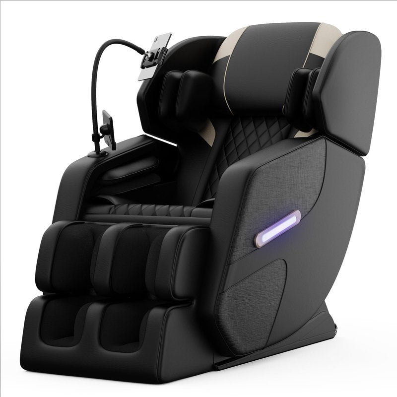 Massage Chair Full Body 2026 Upgraded Zero Gravity Recliner with Heat,8 Fix Points,Bluetooth, Airbag,Touch Screen,Footrest,L-Track Shiatsu Massage Chair Full Body for Parents Seniors