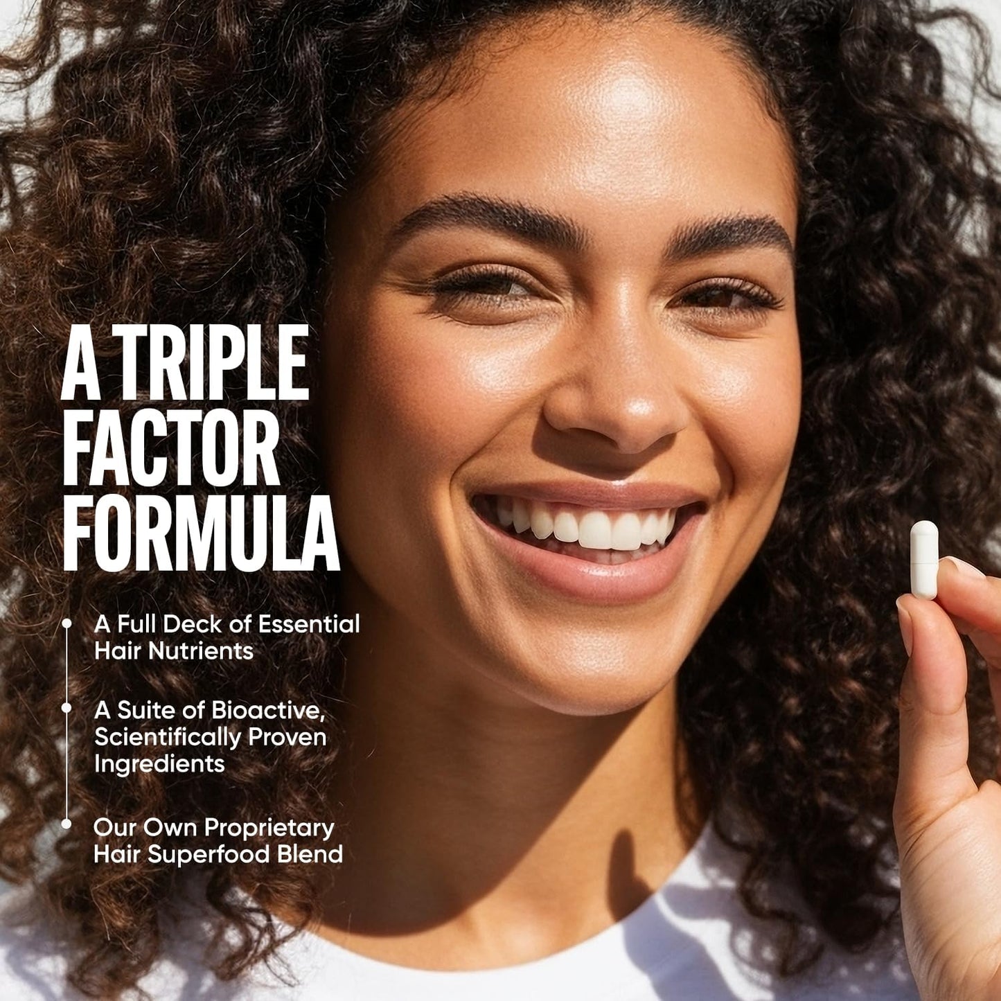 TRU BLOOM Hair Growth Vitamins - Biotin & Collagen for Fuller, Thicker Hair | 2-Month Supply