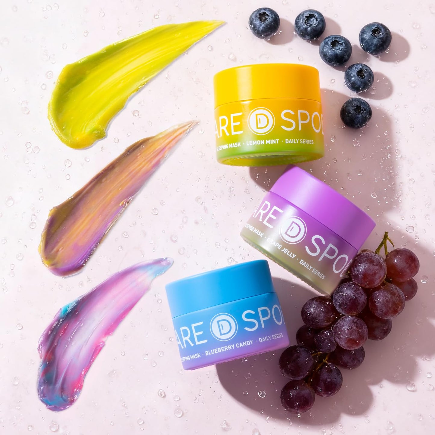 SPODARE Lemon Lip Mask, Hydrating Overnight Lip Sleeping Mask, Lip Moisturizer for Dry Cracked Lips Care, Dual-Color Lips Balm for Nourishing and Softening Lips, Minimizes Fine Lines - 12g