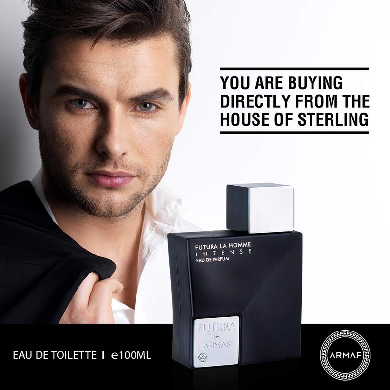 Armaf Futura La Homme Intense Men EDP Spray 3.4 oz