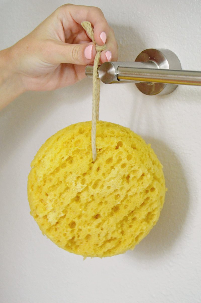 Natural Elements Foam Bath Sponges, Spa Experience at Home, Pack of 3