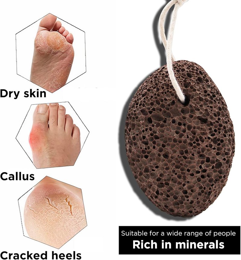 Natural Boar Bristle Bath Brush - Anti-Slip Long Handle Shower Scrubber | Exfoliating Back Brush with Pumice Stone (17.71 Inch)