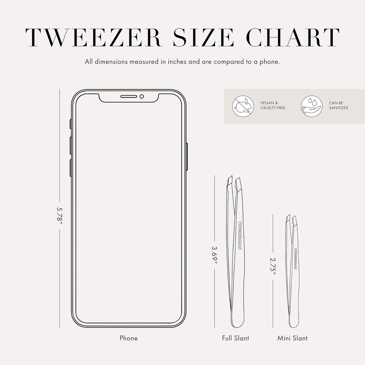Tweezerman Stainless Steel Slant Tweezers - Precision Eyebrow Tweezers for All | Neon Pink Color