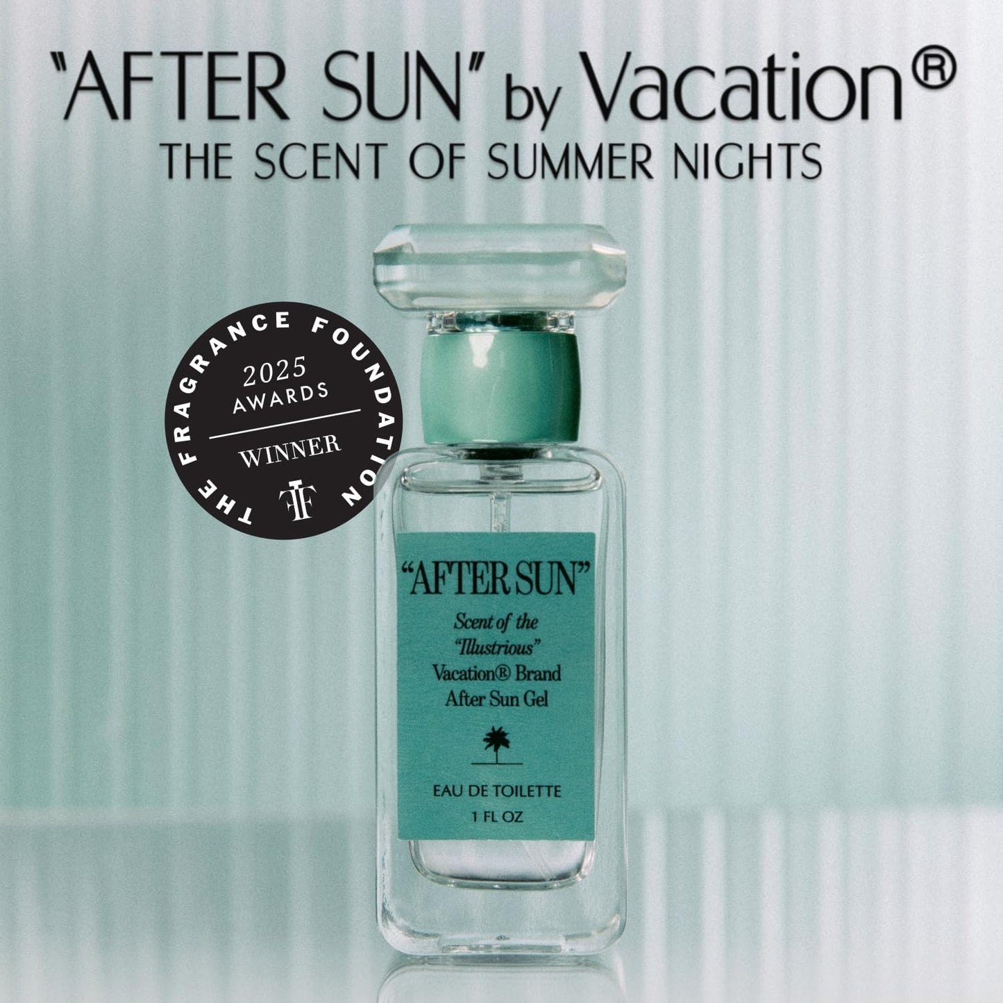 Vacation After Sun Eau de Toilette - Tropical Aloe Vera Scent | Travel Size 1 Fl. Oz.