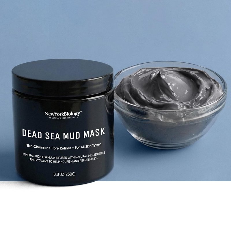 Dead Sea Mud Mask for Face & Body - Spa Quality Pore Refiner | Natural Skincare for Oily Skin | 8.8 oz