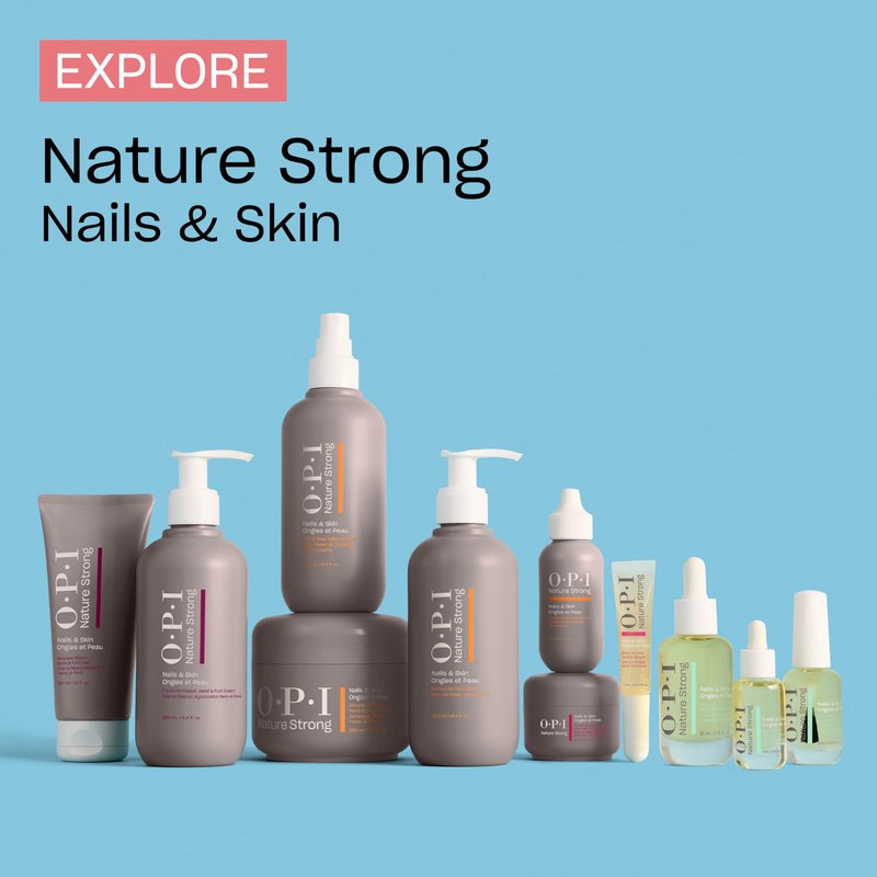 OPI Nature Strong Nails & Skin - Moisture Misson Hand & Foot Cream | Enriched with Shea Butter & Glycerin for Silky-Smooth Skin | Infused with Avocado & Sweet Almond Oil | 8.4 Fl Oz | 250 mL