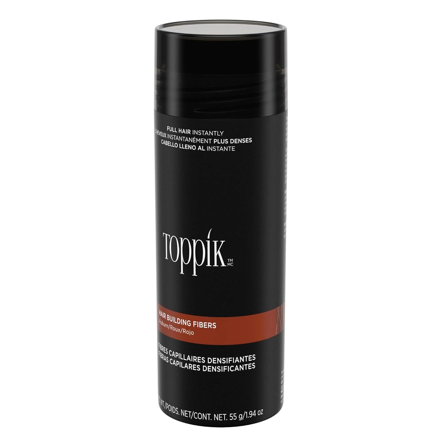 Toppik Hair Building Fibers - Instantly Thicker Hair for Fine or Thinning Hair | 9 Shades, 4 Sizes Available