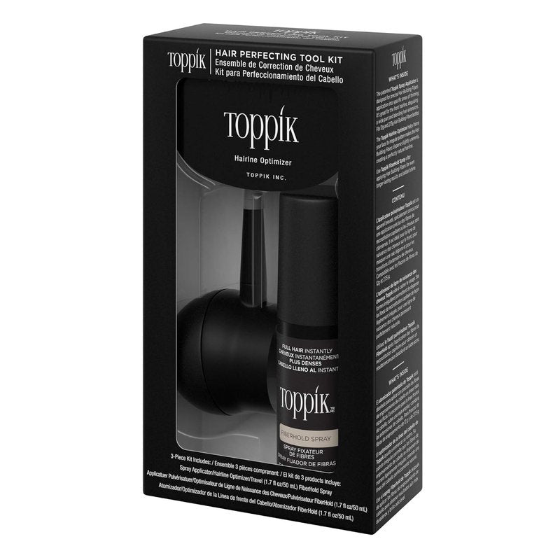 Toppik Hair Perfecting Toolkit - Achieve Fuller Hair with Essential Styling Tools