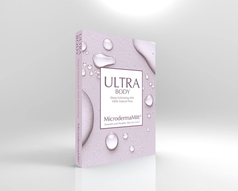 ULTRA Deep Exfoliating Mitt for Body - Premium Turkish Kessa Exfoliating Body Scrubber Glove – Keratosis Pilaris Treatment Exfoliator, Strawberry Skin, Ingrown Hair for Ultra Smooth Skin