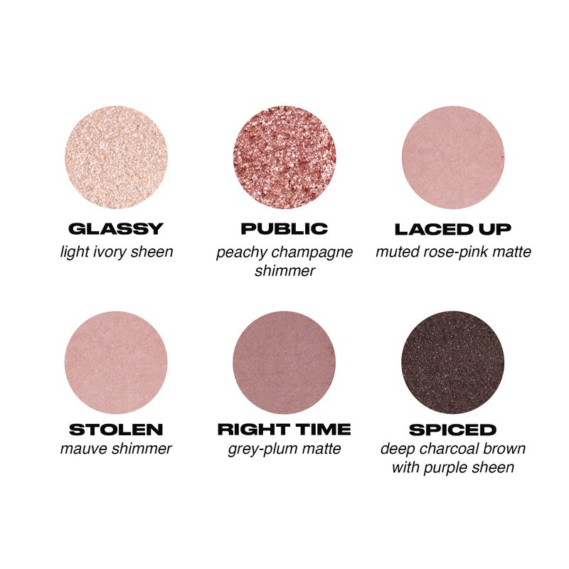URBAN DECAY Naked 3 Mini Eyeshadow Palette - 6 Soft Pink Shadows, Multi-Use Matte & Shimmer Finishes, Ultra-Blendable, Long-lasting Up to 12HR Wear, Rosy Neutral Shades, Travel Makeup with Mirror