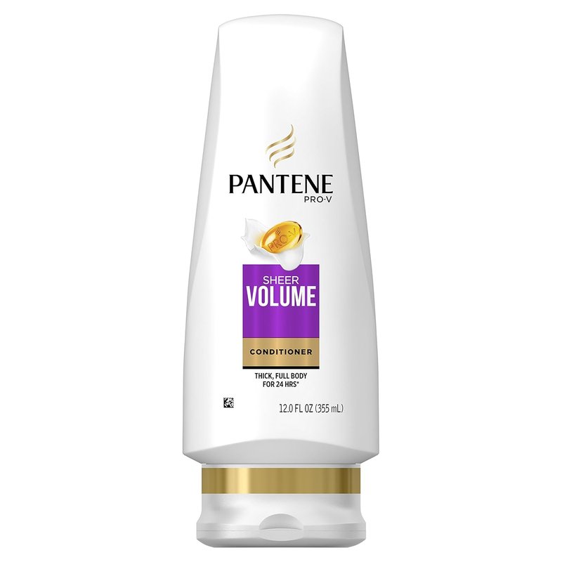Pantene Pro-V Sheer Volume Conditioner - Lightweight Formula for Full-Bodied Hair | 12 fl oz