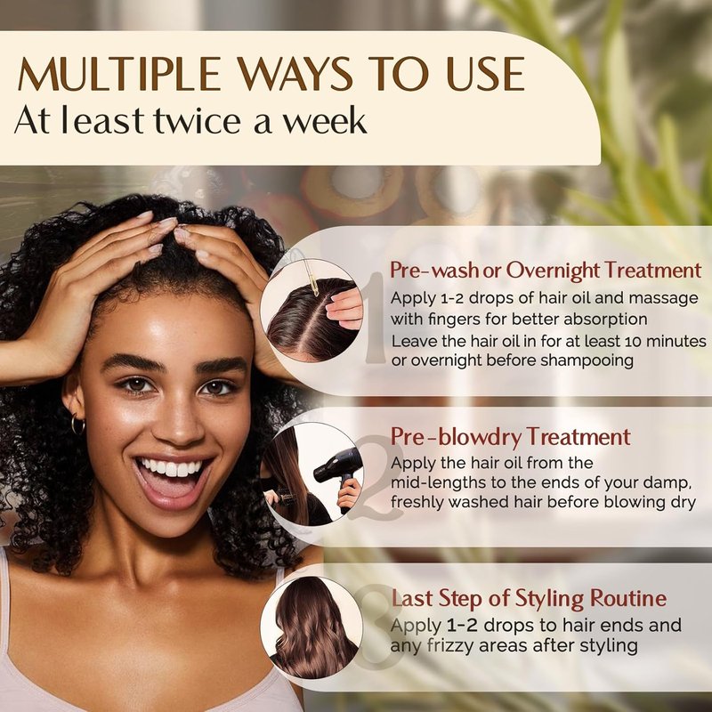 Batana Oil for Hair Volume - Enhance Density & Nourish Scalp | Relieves Dryness & Itchiness