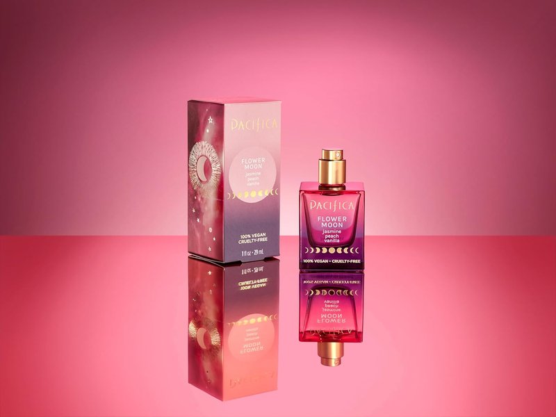 Flower Moon Spray Perfume - Jasmine, Peach & Vanilla Scent - Clean, Vegan | 1 fl oz