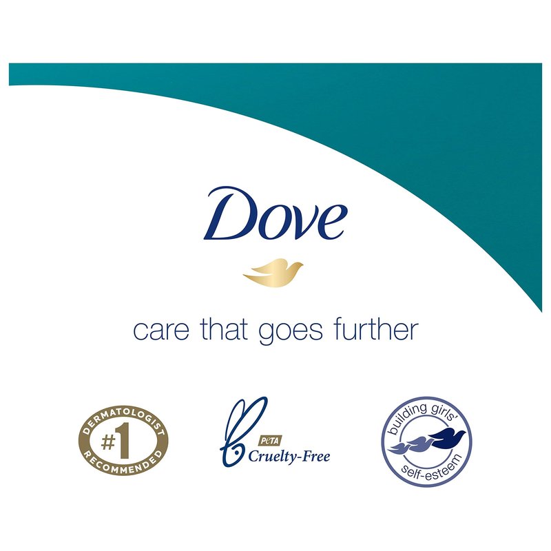 Dove Beauty Bar Gently Cleanses and Nourishes Sensitive Skin Effectively Washes Away Bacteria While Nourishing Your Skin, White, 3.75 Oz, 6 Count