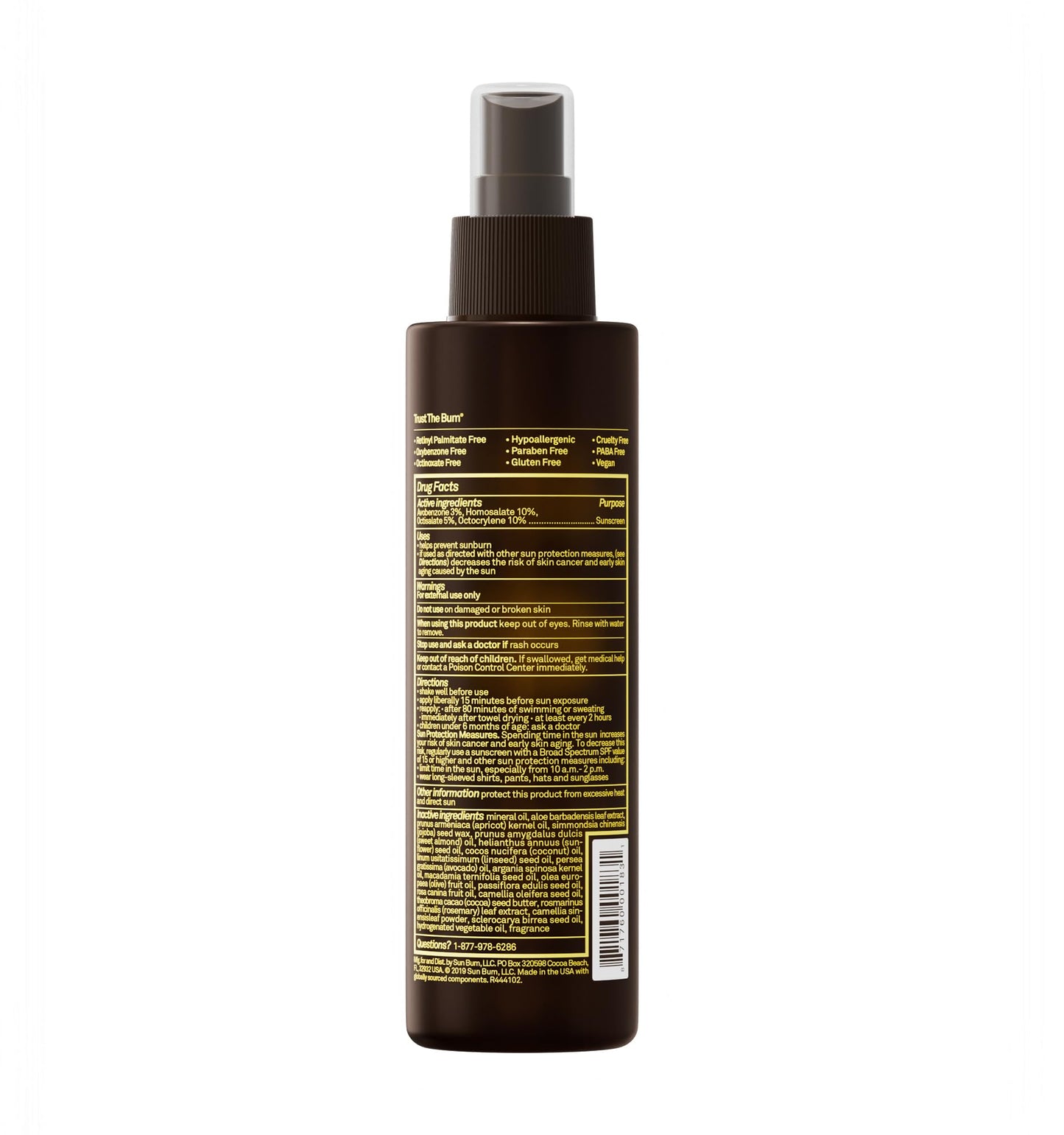 Sun Bum SPF 15 Moisturizing Tanning Oil - Vegan and Hawaii 104 Act Compliant (Octinoxate & Oxybenzone Free) - Broad Spectrum Moisturizing - UVA/UVB Protection - 8.5 oz