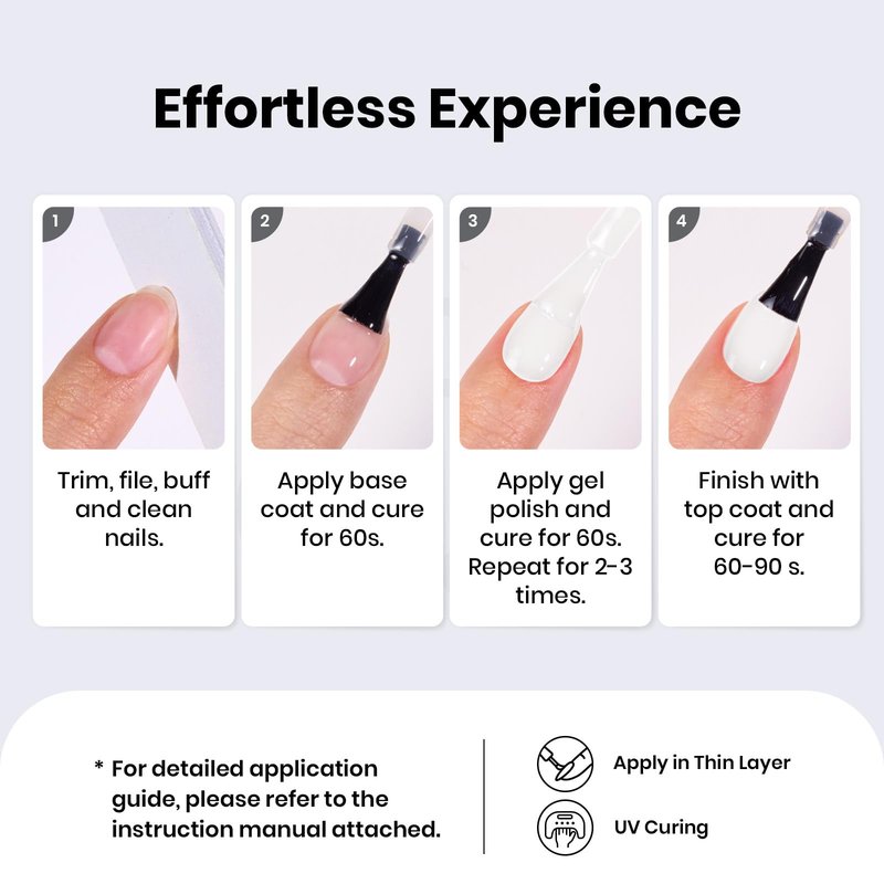 Beetles White Gel Nail Polish - French White 1PC 15ml Gel Polish Soak Off UV LED Needed Nail Art Summer Manicure Salon DIY Design at Home 4th of July Nails Gifts for Woman