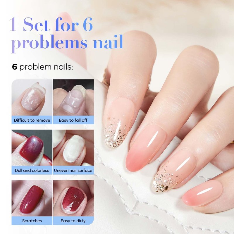 AZUREBEAUTY 18ml Gel Top Coat No Wipe High Gloss Gel Nail Polish Clear Top Coat Long Lasting Shine Finish Soak Off UV LED Nail Lamp for Manicure