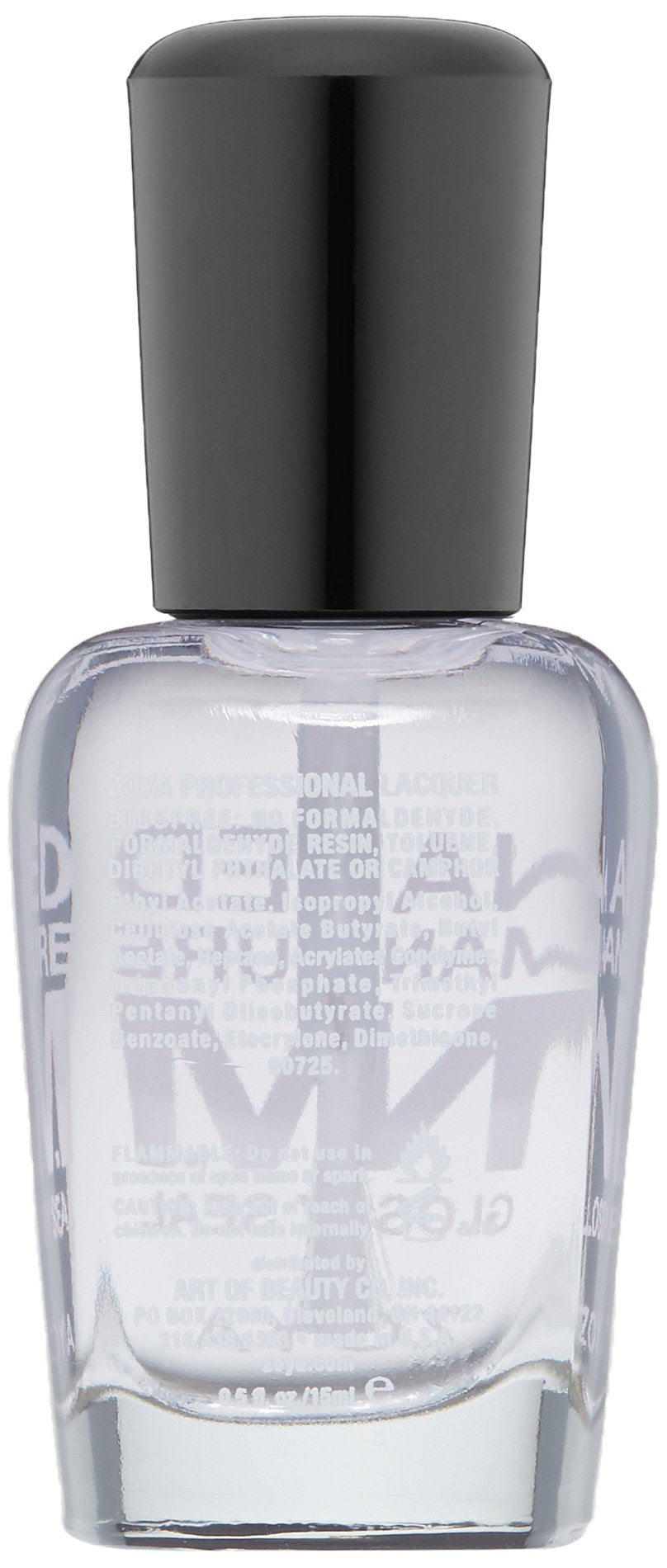 ZOYA Naked Manicure Glossy Seal Top Coat, 0.5 fl. oz.