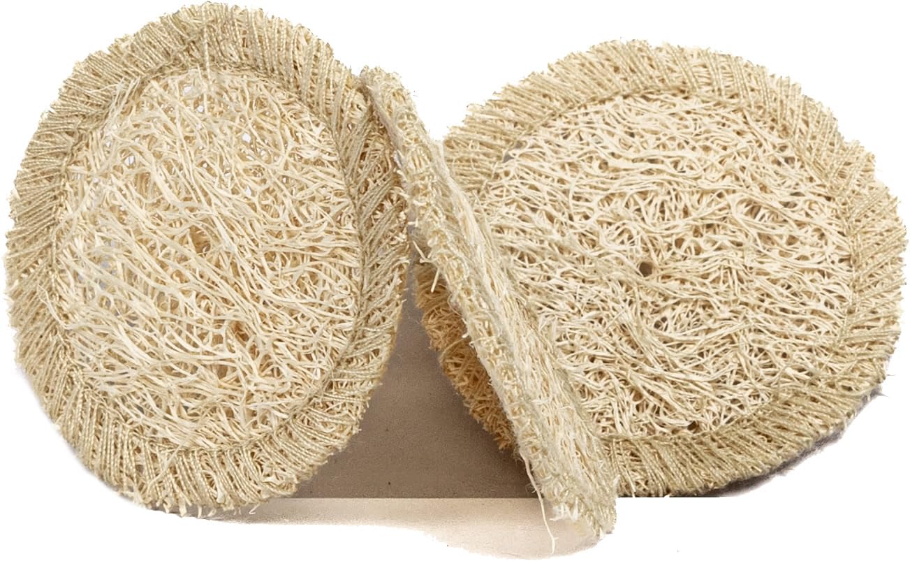 Peruvian Loofah Facial Disks - 9 Pack