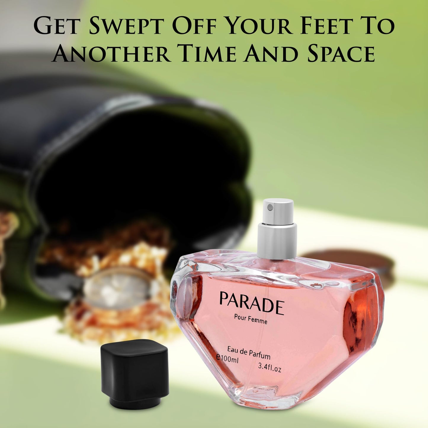 URBAN COLLECTION Parade for Women Eau De Parfum – Vegan, Cruelty-Free & Free of Paraben – Amber & Floral Scent – Pear & Bergamot Top Notes – Bourbon Vanilla & White Musk – Elegant 100ml Bottle