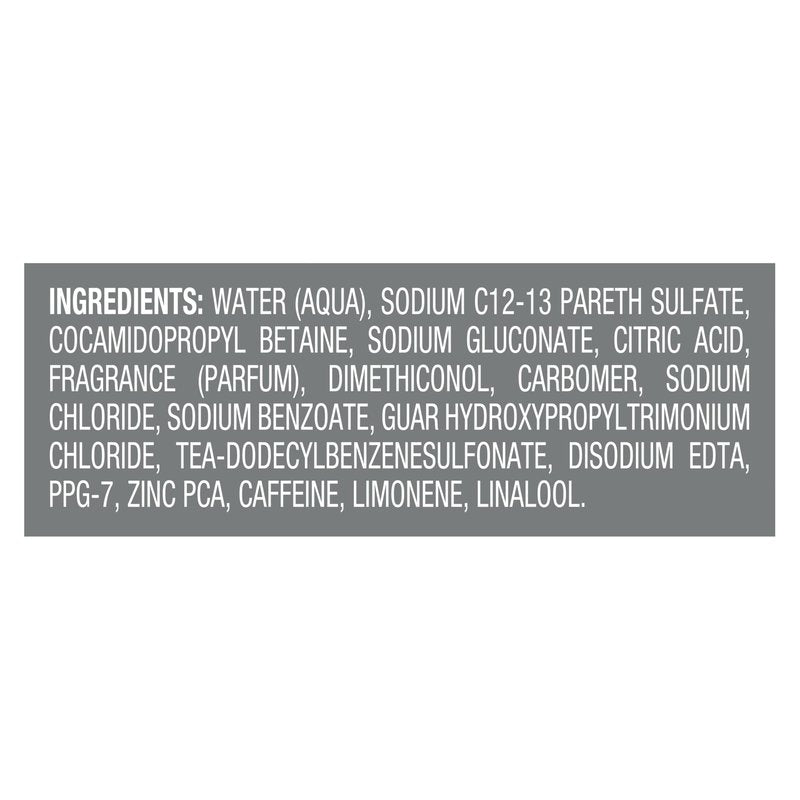 Dove Men+Care Shampoo 1 ct Hydration Fuel to Seal Moisture & Smooth Hair, with Caffeine, 18 FL OZ