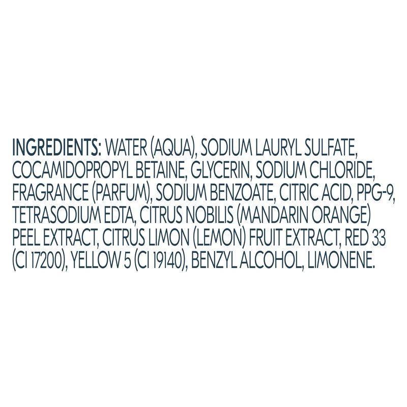 Degree All Day Fresh Body Wash Fresh Citrus Deep Cleansing 20 oz