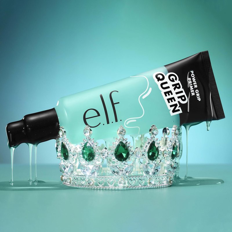 e.l.f. Power Grip Primer Jumbo, Gel-Based & Hydrating Face Primer for Smoothing Skin & Gripping Makeup, Moisturizing & Priming, Vegan & Cruelty-Free, 2.5 oz