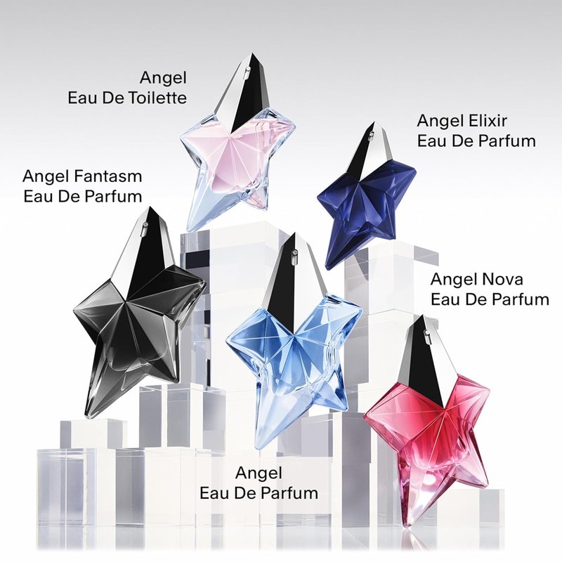 Mugler Angel Eau de Parfum - Women's Ambery & Woody Perfume - Bergamot, Praline, Patchouli | Long-Lasting Fragrance