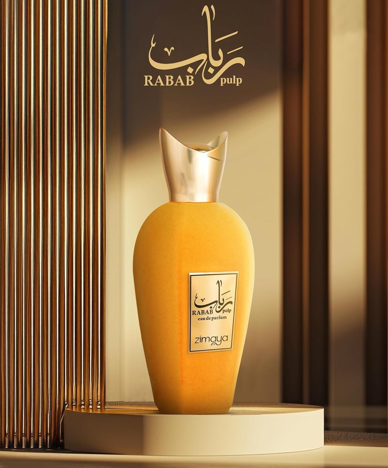 Zimaya Rabab Pulp Eau de Parfum - Unisex Fragrance, 3.4 Fl. Oz | Exotic Scent for All